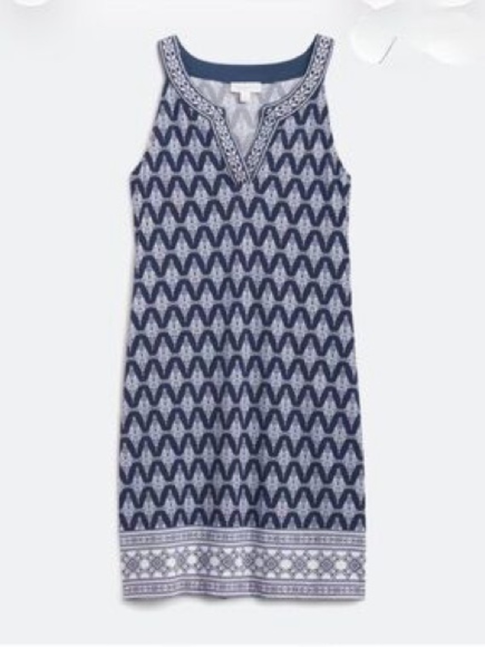 Market & Spruce Sleeveless Notch Dress